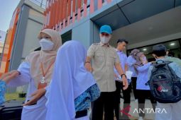 Siswa Bogor kembali PTM dengan batasi aktivitas di luar ruangan