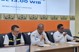 BPBD Lampung: Sebaran abu vulkanik Gunung Anak Krakatau ke arah barat laut