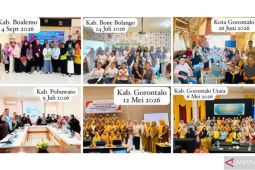 Dinkes P2KB Provinsi Gorontalo safari program HIV dan IMS