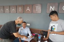 Excavator yang diamankan di Ketapang untuk penanggulangan karhutla