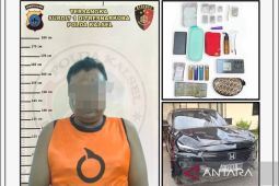 Subdit 1 Ditresnarkoba Polda Kalsel tangkap pengedar yang kabur tabrak lari