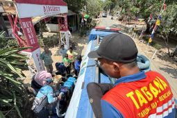 Tagana Pangandaran: 625.000 liter air didistribusikan membantu warga