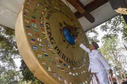 Bupati Ciamis sebut peringatan Gong Perdamaian Dunia harus mendunia