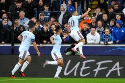 Aston Villa tundukkan Club Brugge 3-2 di Liga Champions
