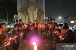 Jurnalis Jambi gelar doa bersama untuk keselamatan pewarta foto hilang kontak