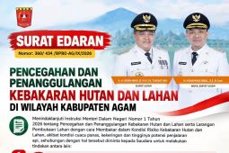 Bupati Agam terbitkan edaran pencegahan-penanggulangan Karhutla