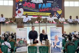 Job Fair Mini Bangka Tengah 2026, BPJS Ketenagakerjaan dorong perluasan perlindungan bagi pencari kerja
