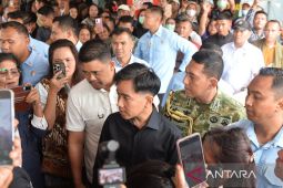 Gibran kunjungi siswa diduga keracunan MBG di Berastagi