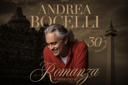 Konser Andrea Bocelli di Borobudur: Rayakan 30 tahun Album Legendaris Romanza