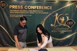 Lewat golf tournament, Global CEO Indonesia perkuat jejaring pemimpin