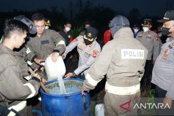 Polres Bengkayang uji X-Fire padamkan karhutla di lahan gambut
