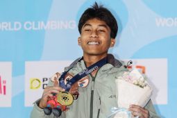 Antasyafi Robby persembahkan medali emas untuk sang ibu