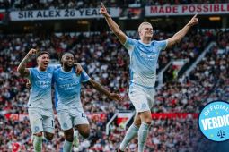 Pro Ref akui VAR salah sahkan gol Haaland atas MU