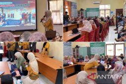 Kader siaga darurat, Tim PkM Fakultas Vokasi Unbrah latih bantuan hidup dasar di Puskesmas Timpeh