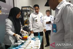 Secara mendadak 30 pegawai BNNK Asahan tes urine
