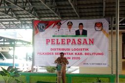 Pemkab Belitung distribusikan logistik Pilkades  Serentak 2026
