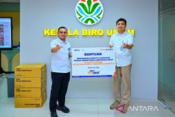 Pupuk Kaltim-KLH pastikan penyaluran 76.400 masker karhutla tepat sasaran
