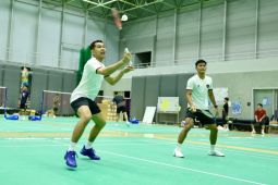 Bulu tangkis Indonesia matangkan persiapan Asian Games lewat latih tanding di Jepang