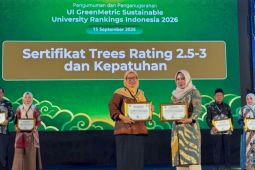 UINSU Medan raih Certificate of Compliance Predikat Platinum dan 2,5 Trees Rating UI GreenMetric 2026