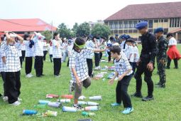 Brimob Polda Sumut bekali generasi muda nilai jiwa kepemimpinan