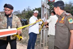 Pemprov Jabar menyegel tambang PT Mas Putih Belitung Karawang