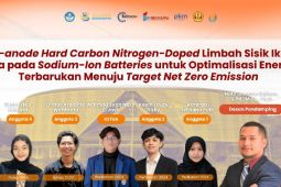 Mahasiswa PKM-RE Unpad sulap limbah sisik ikan nila jadi bahan baterai ion-natrium