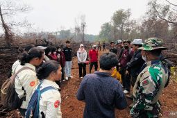 Satgas Jambi edukasi mahasiswa pencegahan kebakaran lahan gambut
