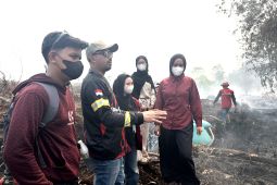 Satgas karhutla Jambi edukasi mahasiswa pencegahan kebakaran lahan gambut