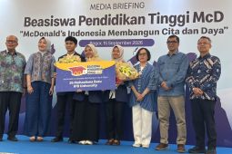 35 mahasiswa baru IPB University peroleh bea siswa pendidikan McD