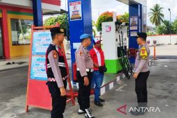 Polres Nagan Raya Aceh siagakan personel di SPBU cegah penimbunan BBM