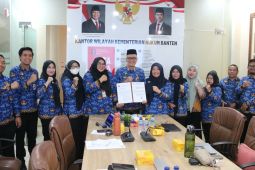 Kanwil Kemenkum Banten bahas tiga rancangan peraturan