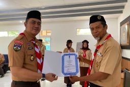 Sebanyak 20 petugas LPKA kelas II Muara Bulian terima penghargaan