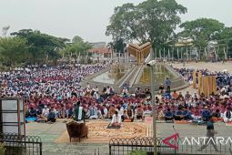 Pemkab Cianjur dan masyarakat gelar sholat minta hujan