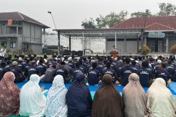 Lapas Kelas III Dharmasraya gelar salat istisqa ikhtiar meminta turun hujan