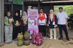 Pertamina layani penukaran bright gas hingga perdesaan di Kotim