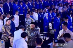 Prabowo hadir dalam perayaan HUT ke-28 PAN di Jakarta