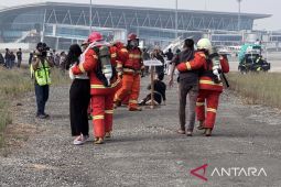 Polresta Samarinda-Bandara APT Pranoto gelar simulasi darurat
