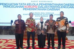 Hadiri Rakor dengan KPK, Plt. Bupati Langkat komitmen wujudkan pemerintah yang bersih dari korupsi