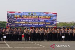 12.261 personel keamanan kawal pilkades serentak di Kabupaten Bekasi pada Minggu