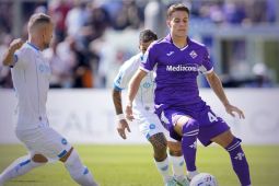 Napoli gagal pertahankan keunggulan saat ditahan imbang Fiorentina 1-1