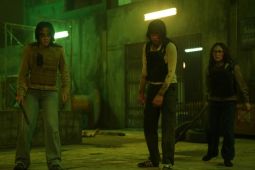 Film "Memburu Pemangsa" disambut antusias saat nonton duluan di 7 kota