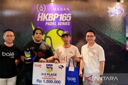 Kemeriahan menyelimuti pelaksanaan HKBP 165 Padel Series di Hala Ground Academy