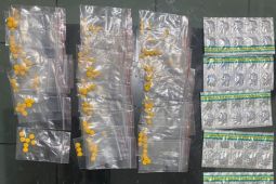 Polres Garut menyita seribuan pil obat keras dari dua wilayah