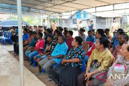 Distan Kota Sorong salurkan 32 ternak babi kepada peternak