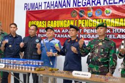 Rutan Barabai tes urin acak seratus lebih WBP dan petugas