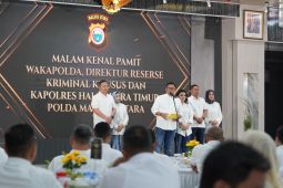 Polda dan Kemenkum Malut perkuat sinergi kelembagaan melalui momentum kenal pamit Wakapolda