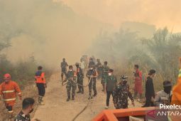 Akses dan sumber air kendala pemadaman karhutla Batang Hari