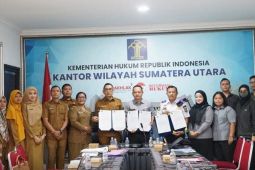 Kemenkum harmonisasikan tiga Ranperwali Binjai selaras undang-undang