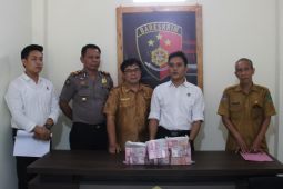 Polres Rejang Lebong terima pengembalian kerugian dana desa Rp393 juta