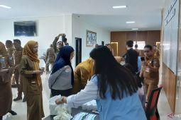 Ratusan aparatur sipil negara di Kota Bontang jalani tes narkoba